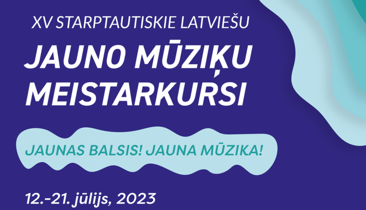 Meistarkursu plakāts