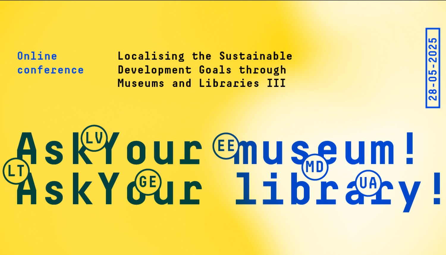 Conference visual publicity visual material