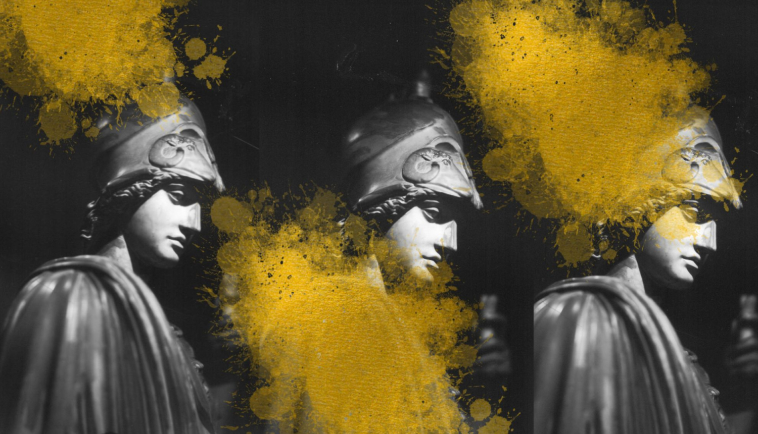 Fragments no ekspozīcijas “Skulptūru mežs”. Attēls no Armanda Andžes lielformāta fotogrāfiju pop-up darbnīcas Muzeju krātuvē