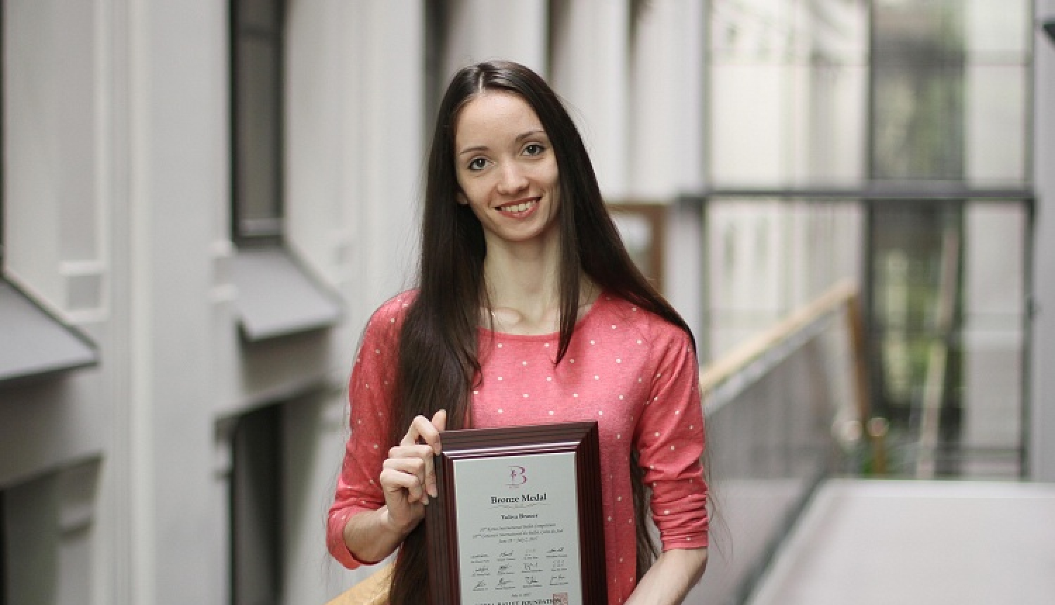 Jūlija Brauere gūst panākumus Korejas Starptautiskajā baleta konkursā