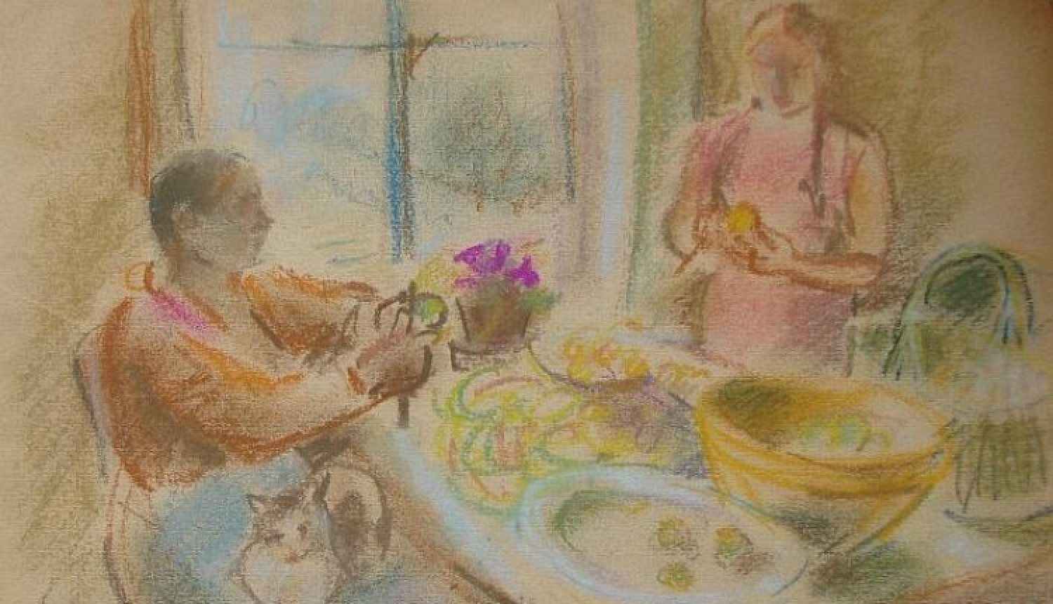 Aleksandras Beļcovas pasteļu izstāde