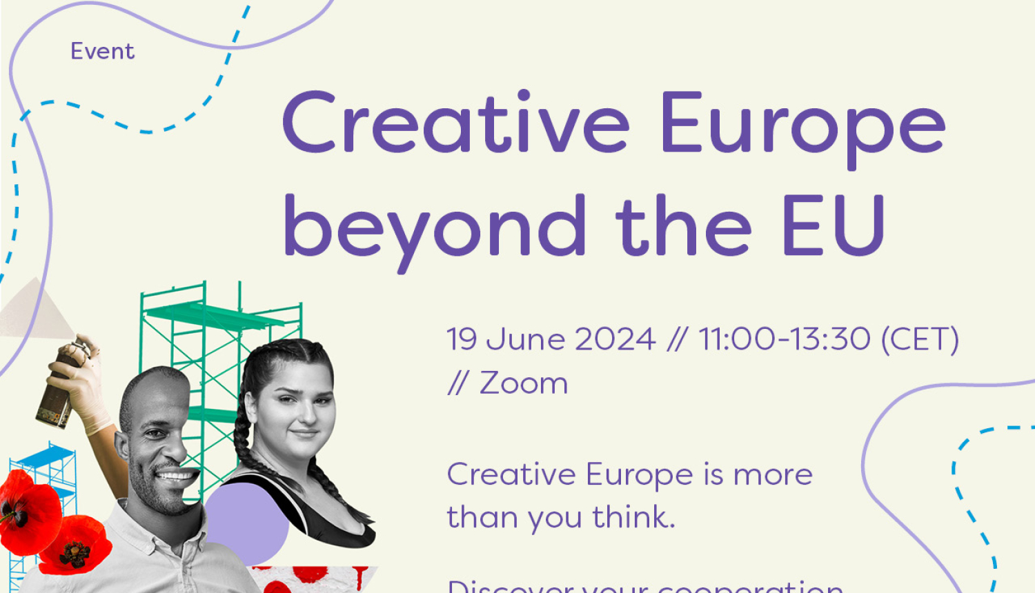 Radošā Eiropa ārpus ES - pasākuma vizuālais materiāls