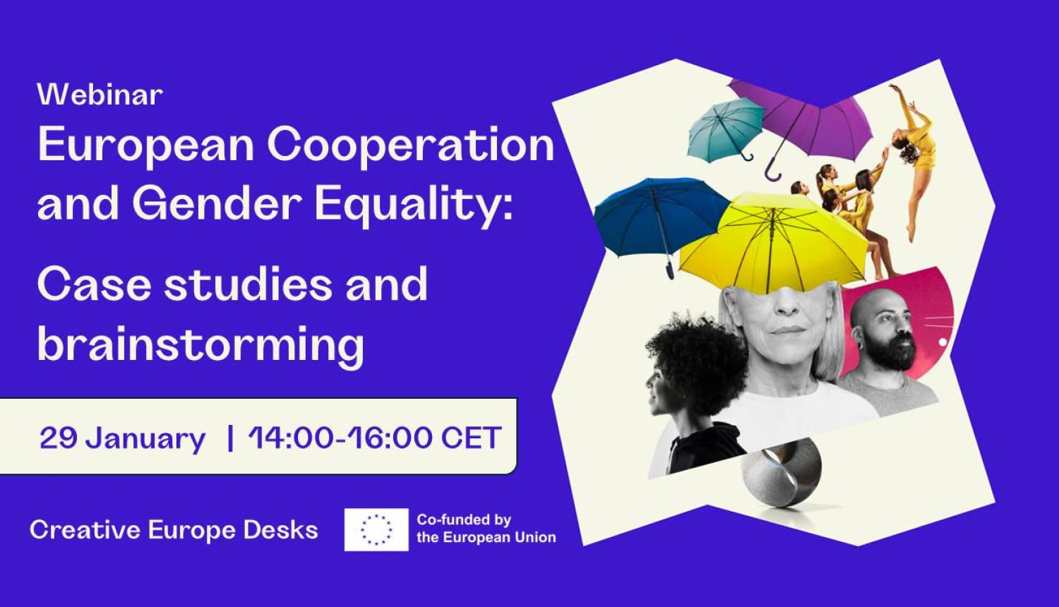 Vizuālais materiāls pasākumam "Eiropas Sadarbības projekti un dzimumu līdztiesība"