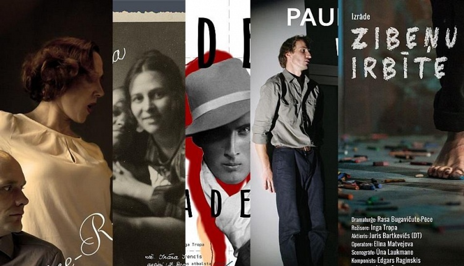 Jaunas izrādes ciklā “Kolekcija. Viencēlieni. Klasiķi pirms klasikas” projekta “PORTRETS LATVIJĀ. 20. GADSIMTS. Sejas izteiksme” ietvaros