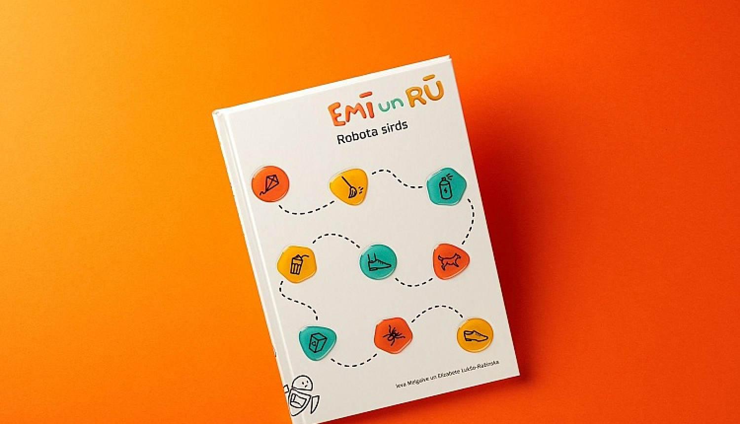 Tapusi jauna grāmata bērniem – “Emī un Rū. Robota sirds”
