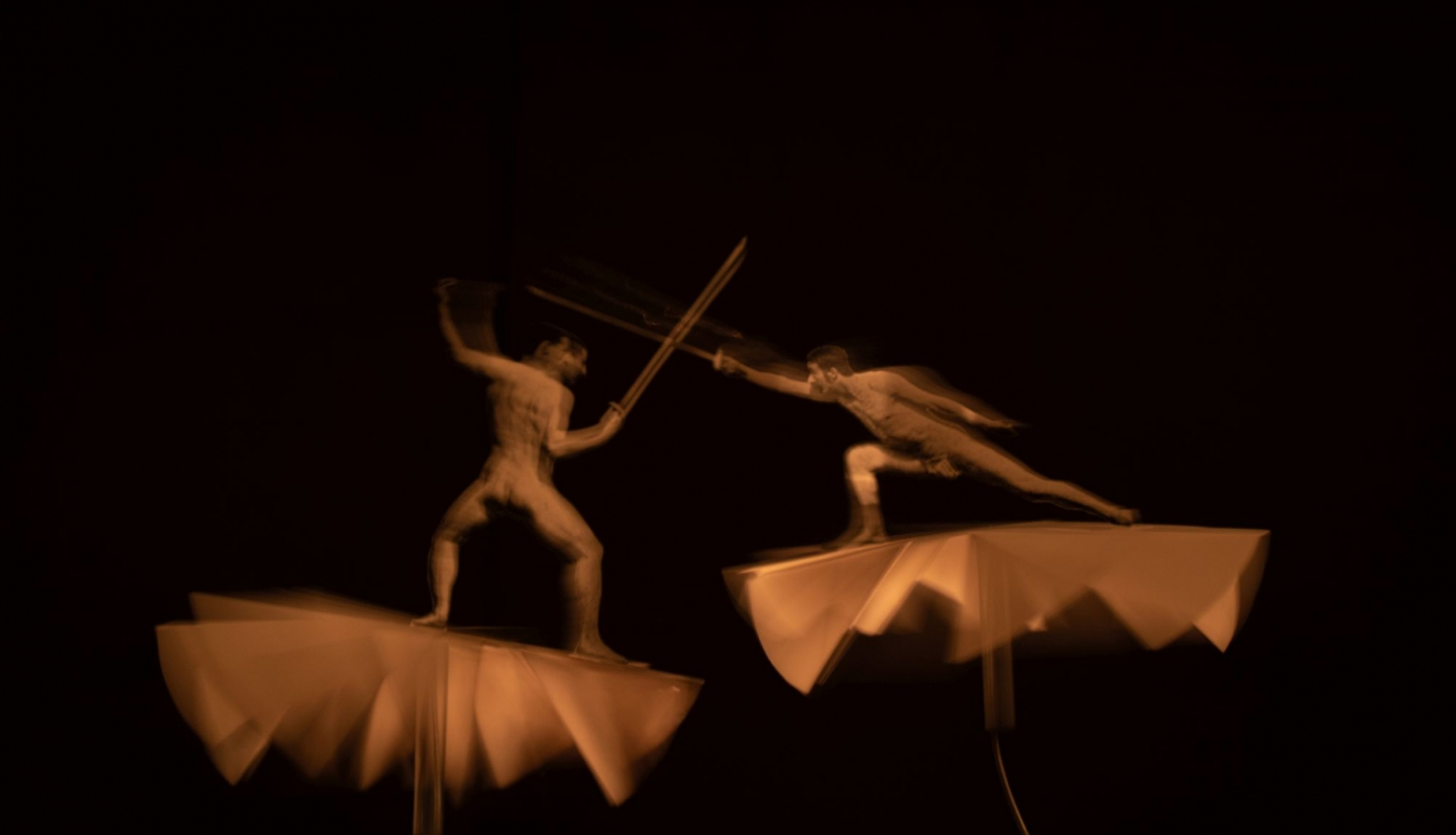 Jānis Šneiders. Skats no personālizstādes “Dzinējs” galerijā “LOOK!” (16.09.–09.12.2023.). Publicitātes foto