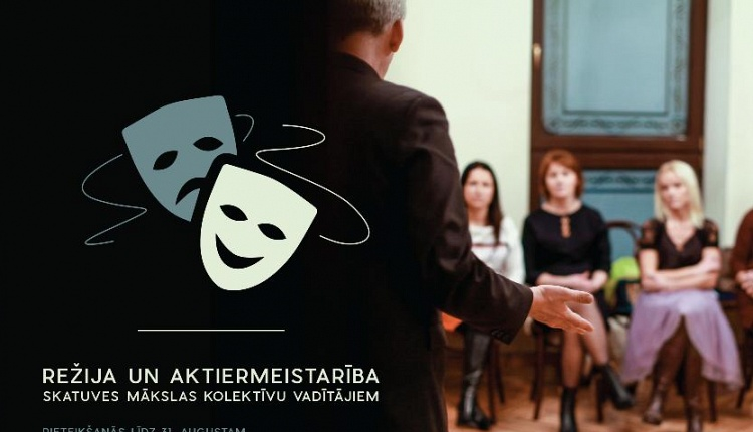 Profesionālās pilnveides kursos aicina apgūt režiju un aktiermeistarību