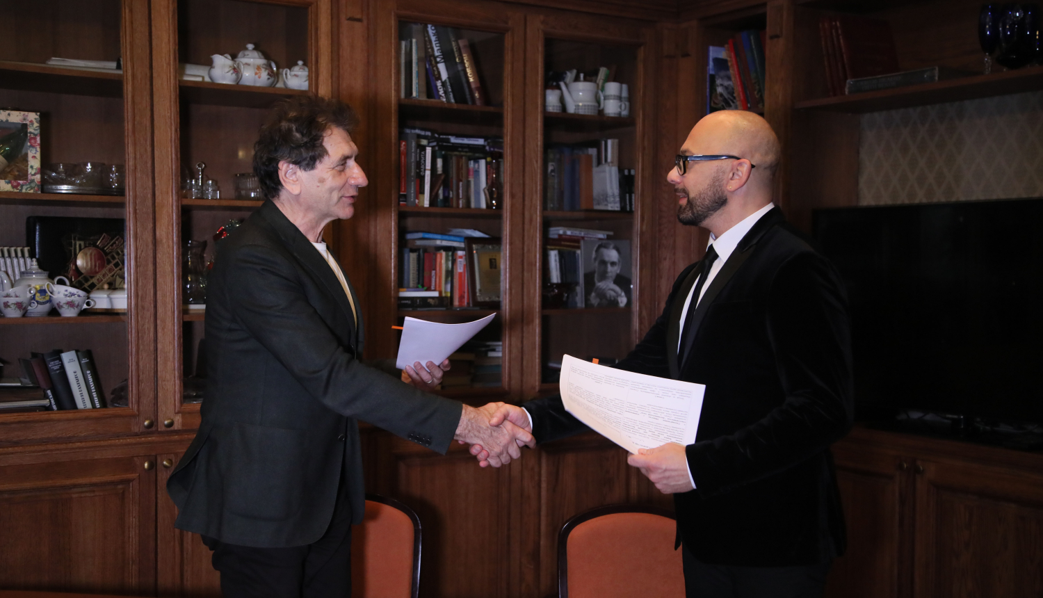 Daugavpils teātris noslēdz sadarbību ar Borisa Ščukina teātra institūtu, foto: Elena Bekish