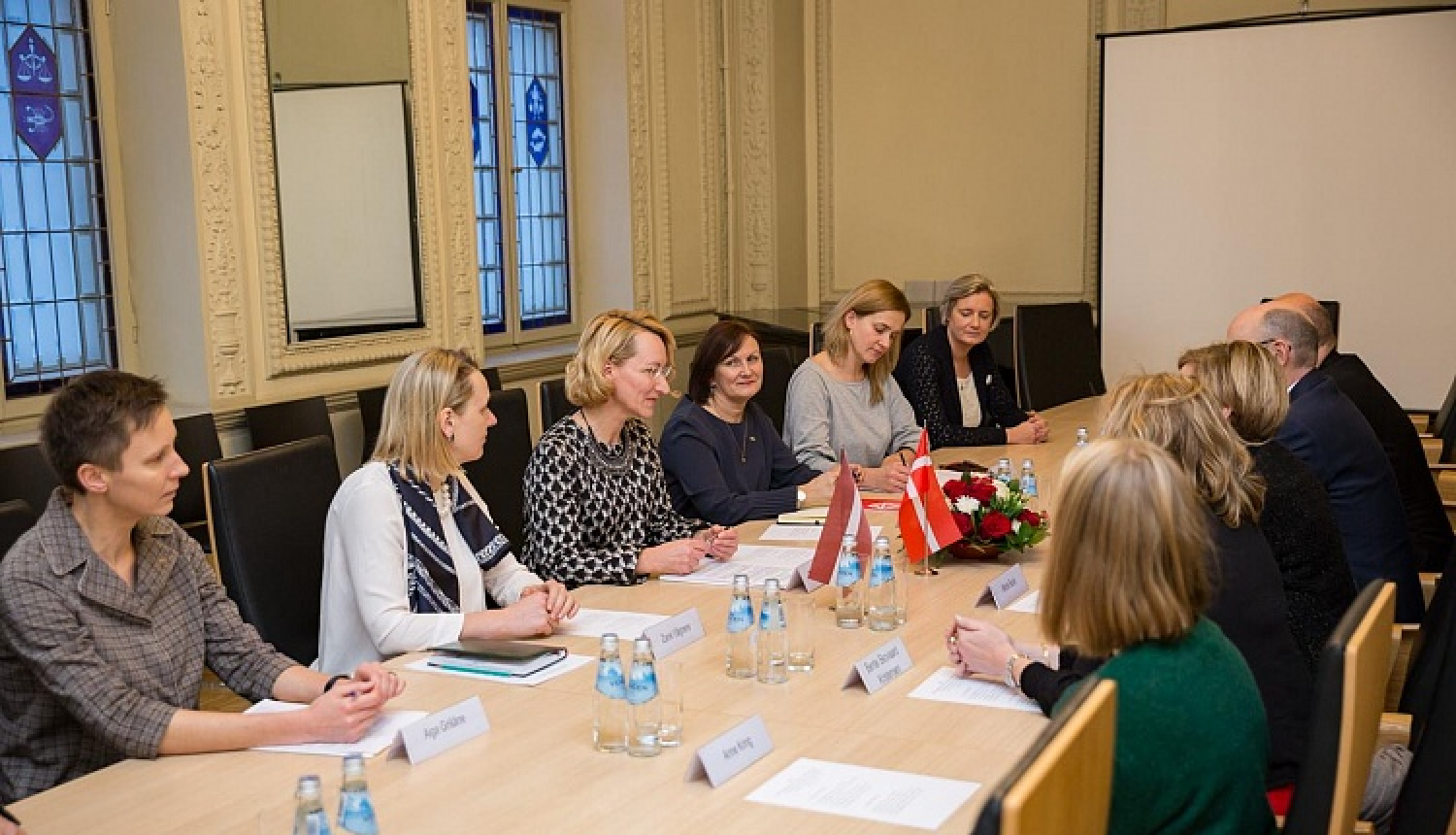 Latvijas un Dānijas kultūras ministru tikšanās