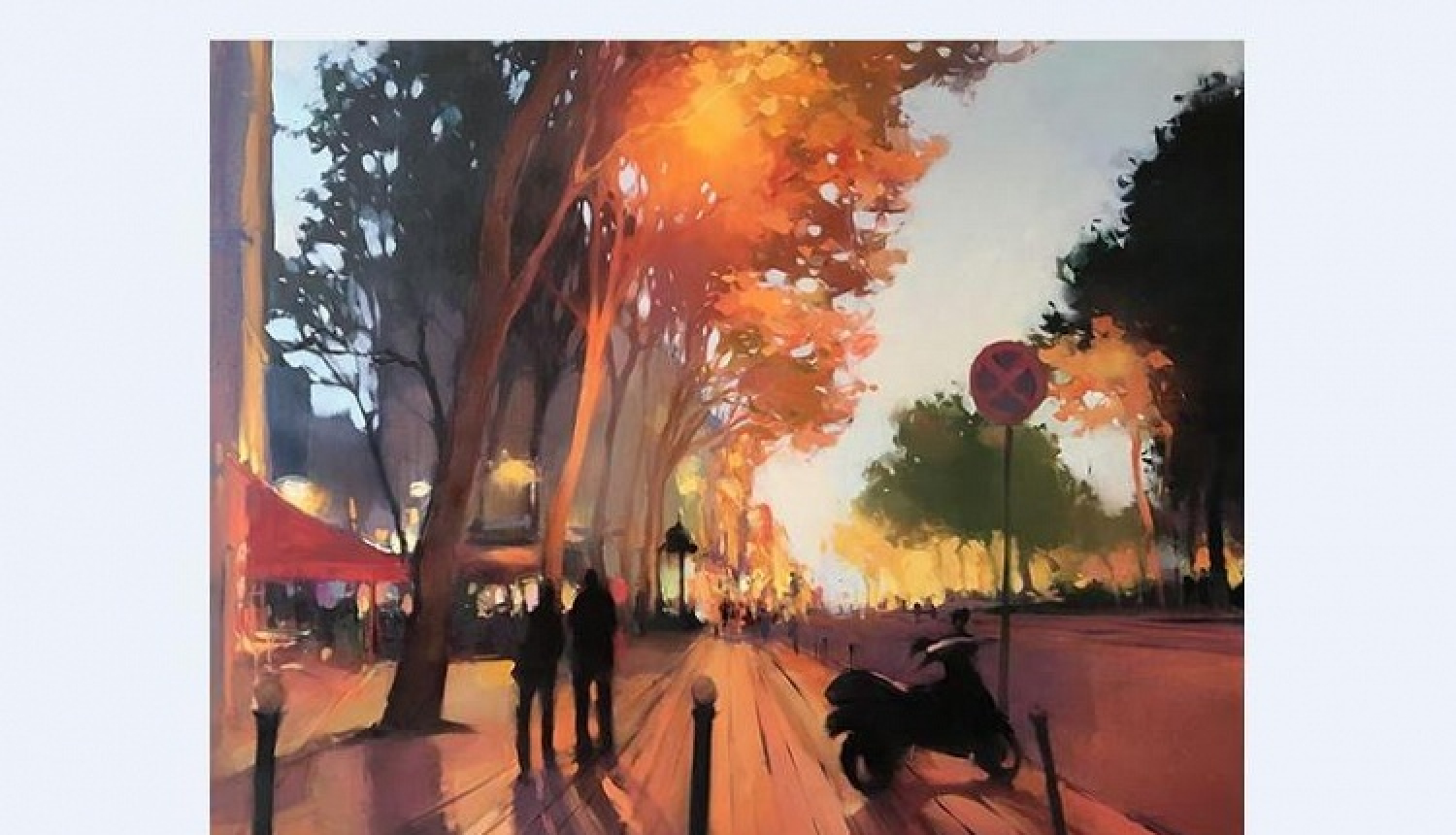 Alises Mediņas gleznu izstāde “Gaistošie mirkļi”