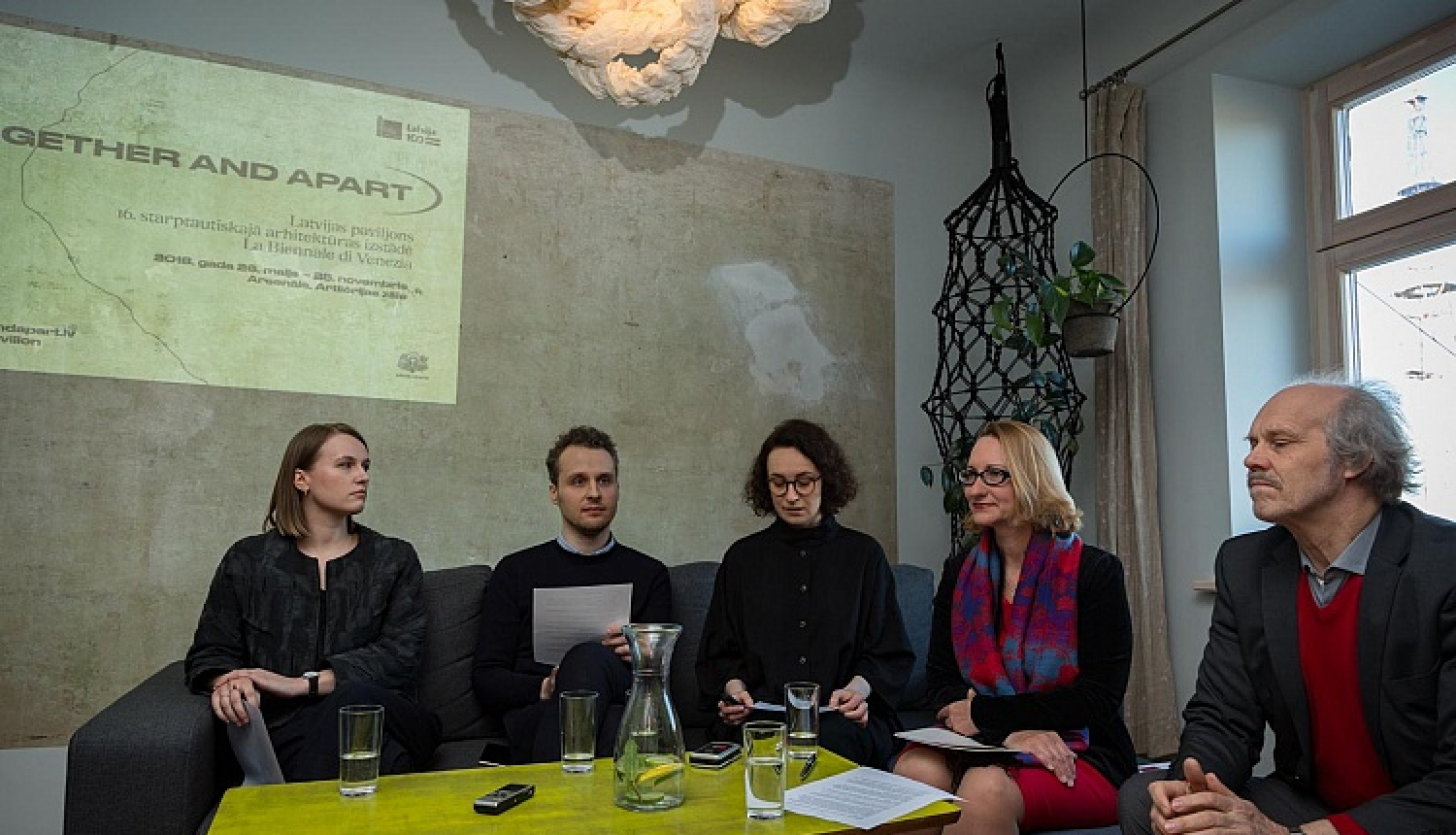 Atklāta Latvijas paviljona ideja un nosaukums Venēcijas arhitektūras biennālē