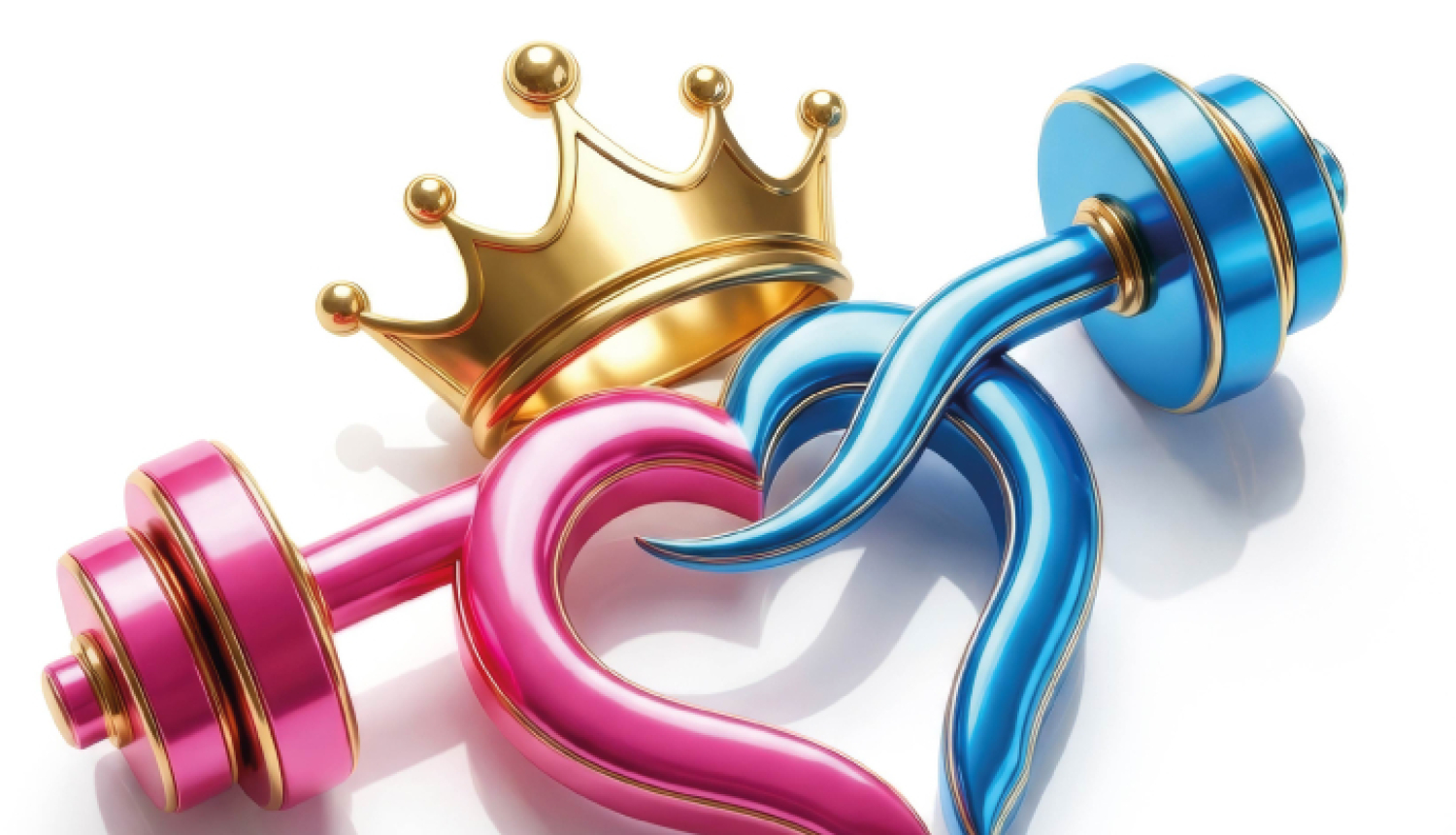 Stilizēta sirds forma ar kroni