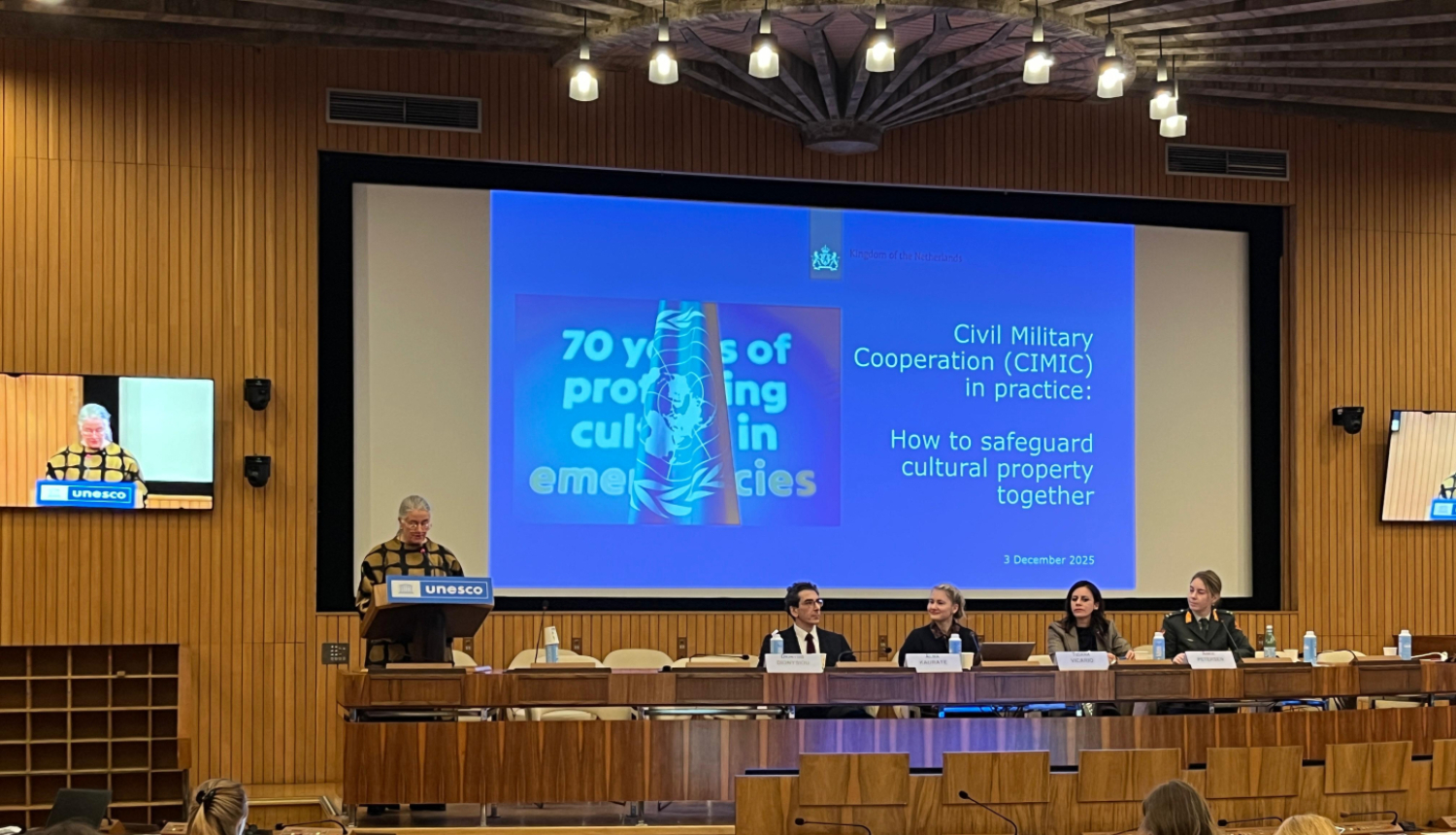 Alma Kaurāte tiek ievēlēta par 1954. gada Konvencijas par kultūras vērtību aizsardzību bruņota konflikta gadījumā 16. sanāksmes biroja priekšsēdētaja vietnieci