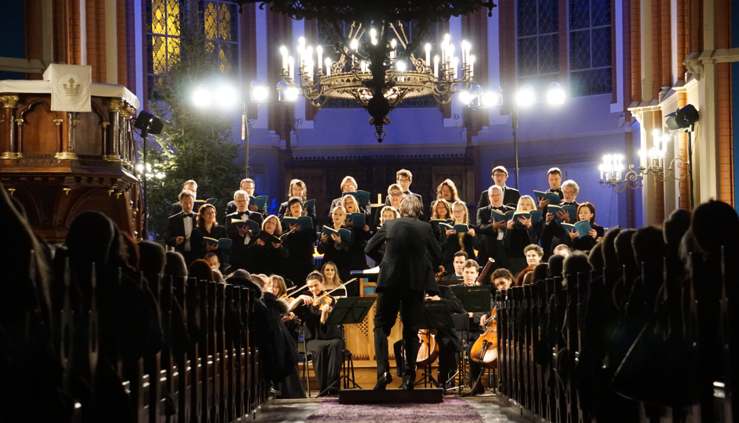 Koncerts baznīcā, foto: Gints Ozoliņš