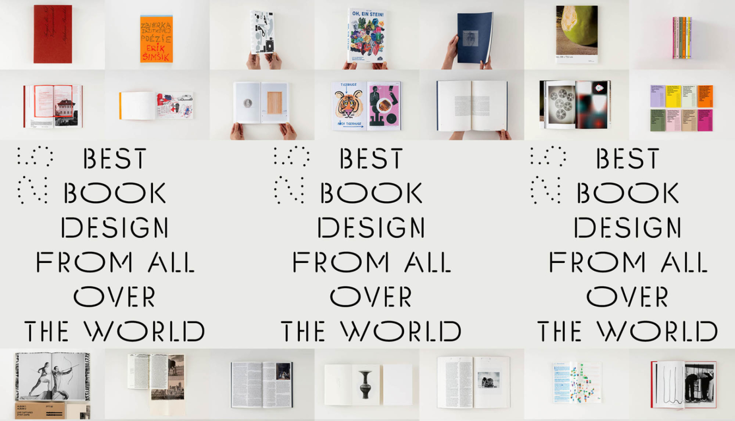 Attēls ar uzrakstu: Best Book Design from all over the world