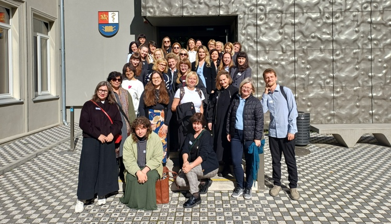 Baltijas kultūras un veselības speciālisti - grupas foto Kauņā