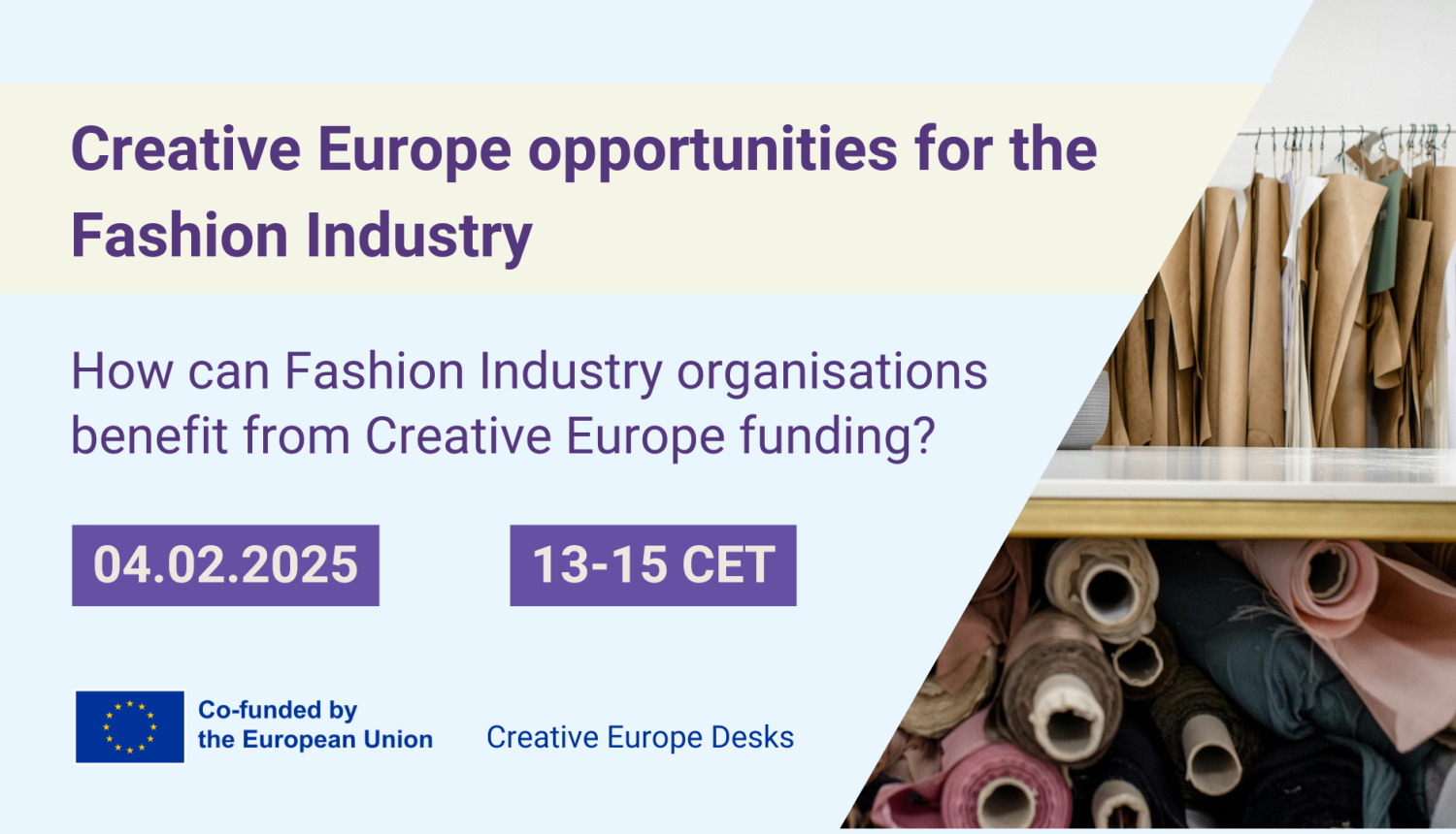 Radošās Eiropas iespējas modes dizaina industrijai - vizuālais materiāls