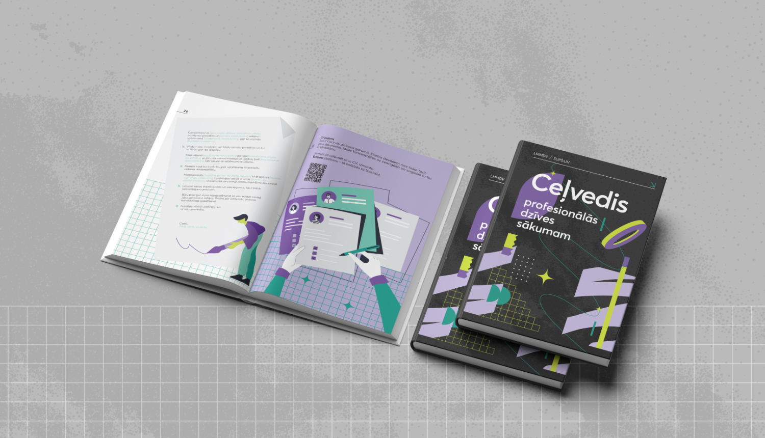 Projekta gaitā izstrādātie mācību un metodiskie materiāli - publicitātes materiāls