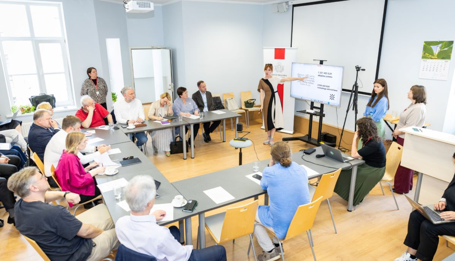 Dziesmu un deju svētku padomes sēdes norise, foto: Oskars Artūrs Upenieks / Kultūras ministrija