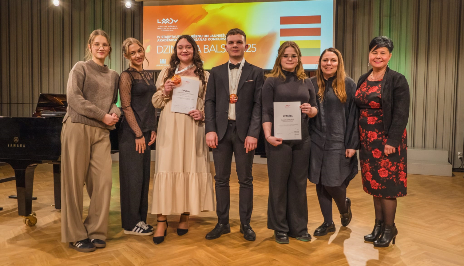 LMMDV audzēkņi konkursā “Dzintara balsis”