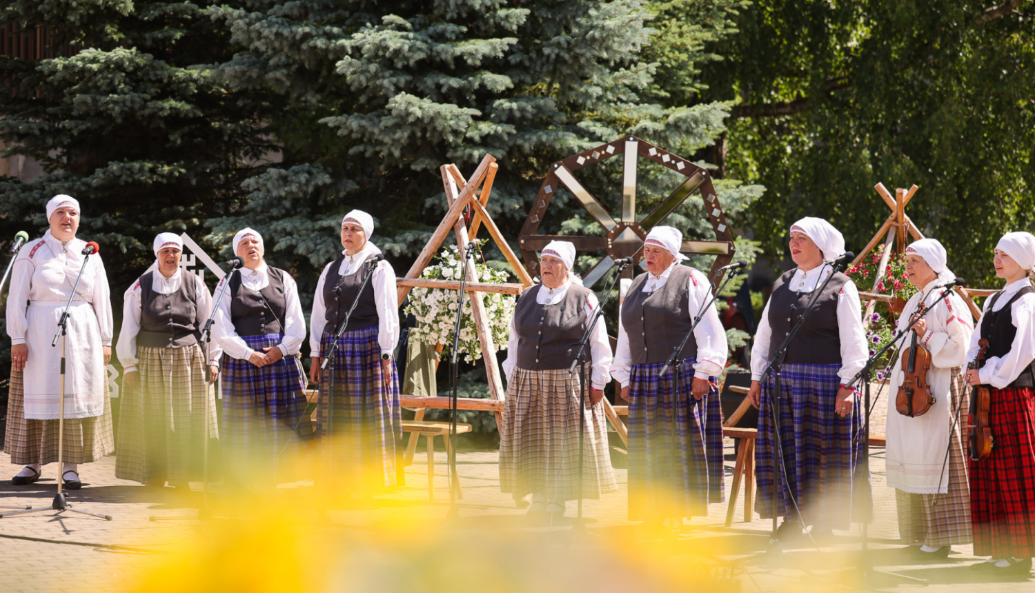 Folkloras festivāla “Baltica” norise
