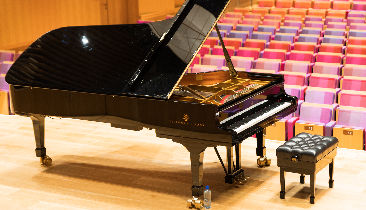 Flīģelis koncertzālē Latvija