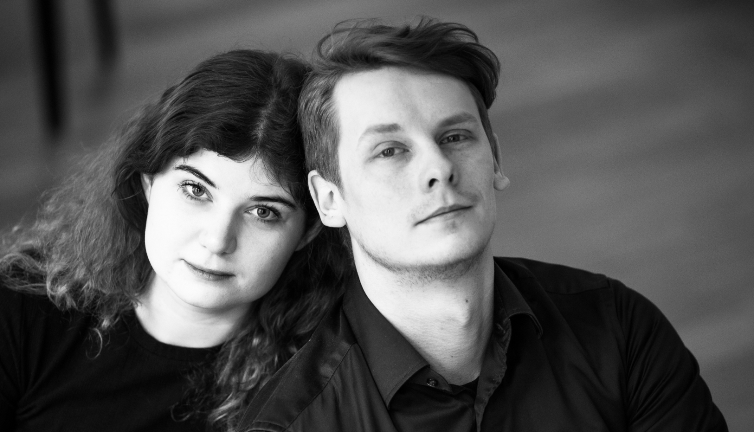 Dzejnieki Krista Anna Belševica un Kaspars Zalāns