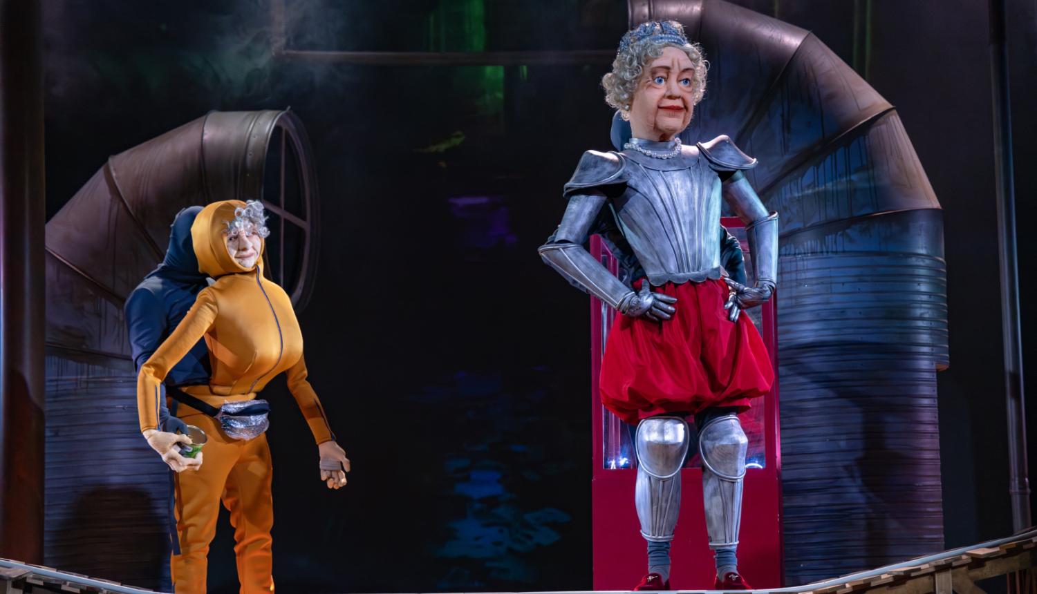 Latvijas leļļu teātra izrāde “Gangsteromīte”, foto: Matīss Markovskis