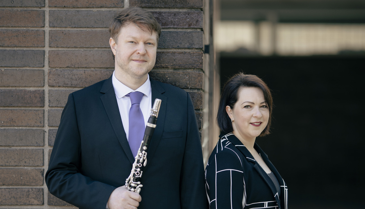Klarnetists Guntis Kuzma un pianiste  Agnese Egliņa