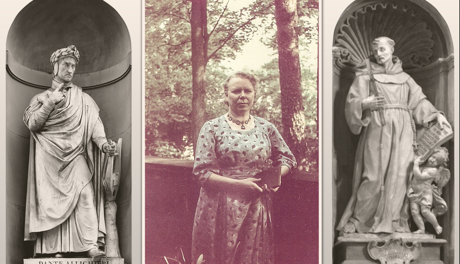 Laimas Akurateres portrets un skulpturu foto