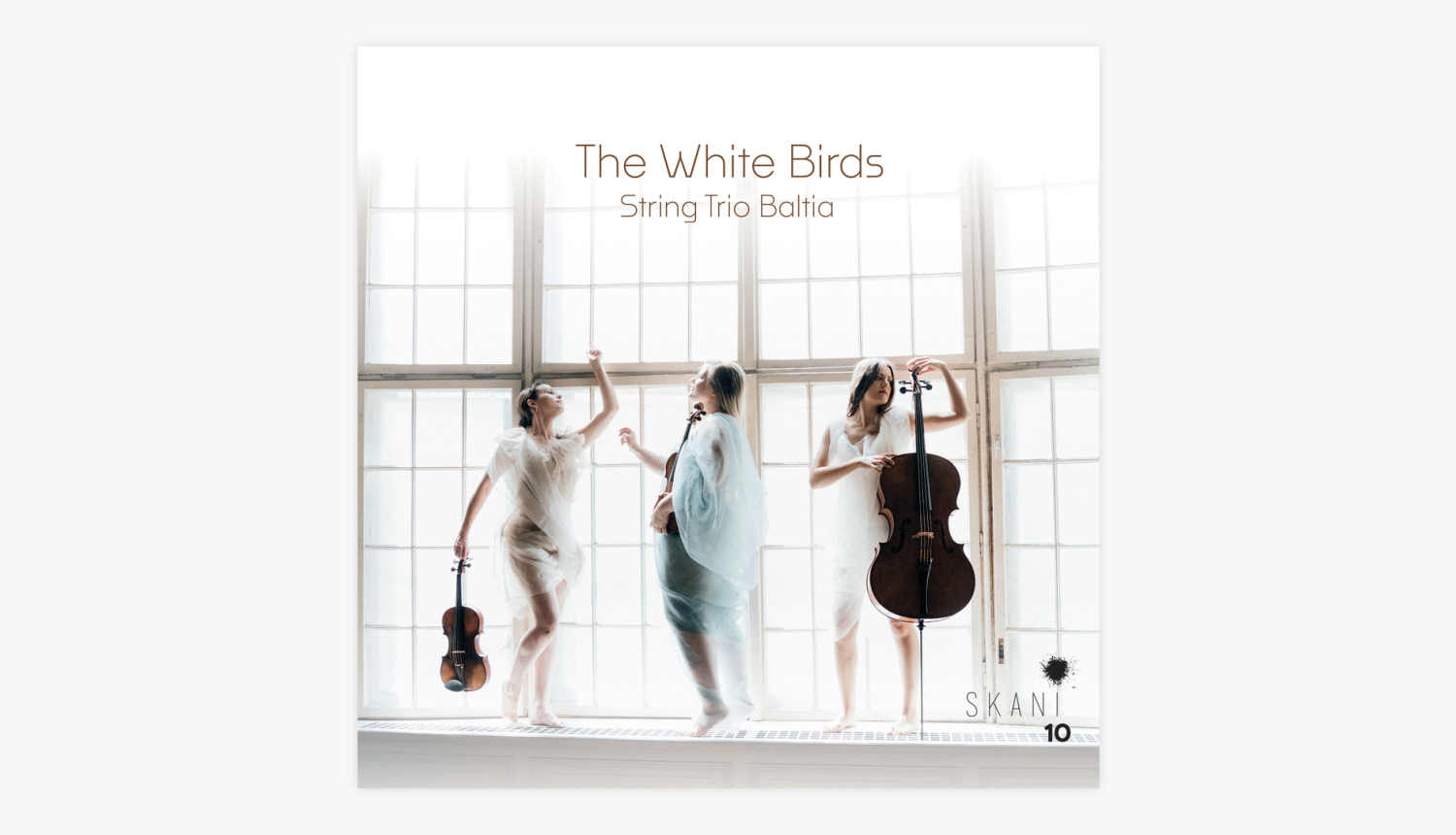 Trio Baltia debijas albuma "The White Birds" vāka foto