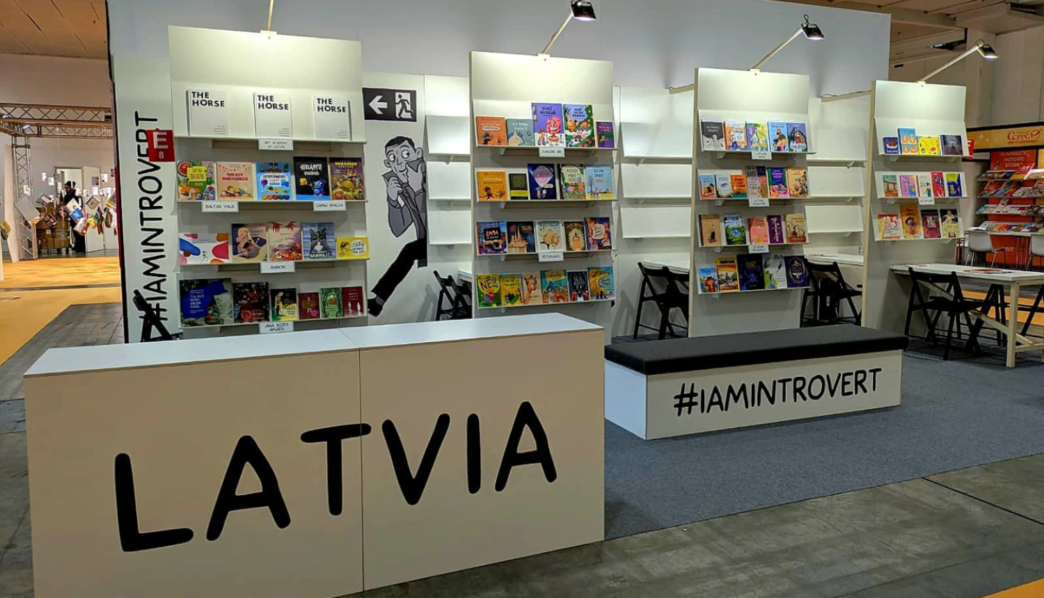 Latvijas nacionālais stends Boloņas grāmatu tirgū