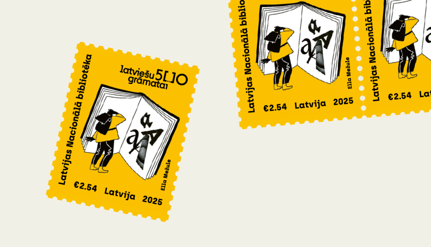 Pastmarka “Latviešu grāmatai 500”