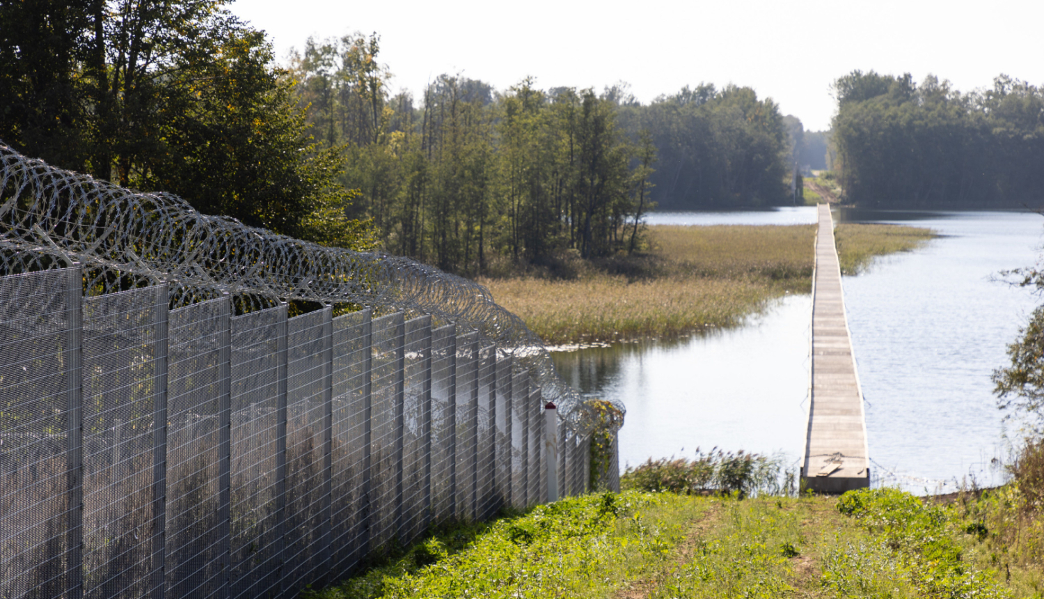 Latvijas robežas zona, foto: Gatis Dieziņš / Aizsardzības ministrija