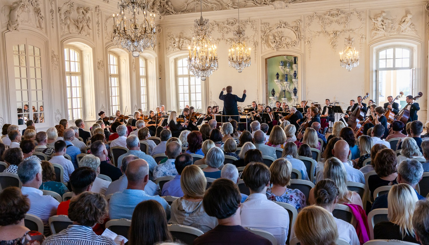 Liepājas simfoniskais orķestris, foto: Jānis Vecbrālis.