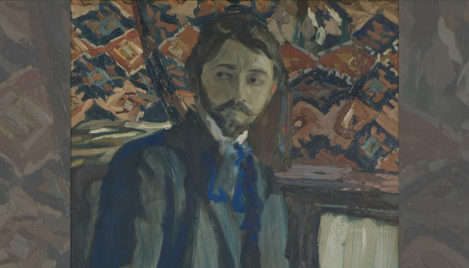 Attēlā: Voldemārs Zeltiņš. Pāvila Gruznas portrets. 1909.