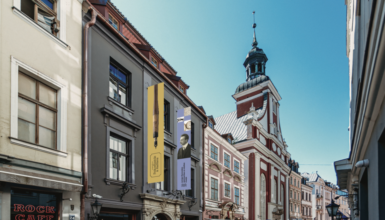 Latvijas Nacionālā rakstniecības un mūzikas muzeja ēka no fasādes puses Mārstaļu ielā 6