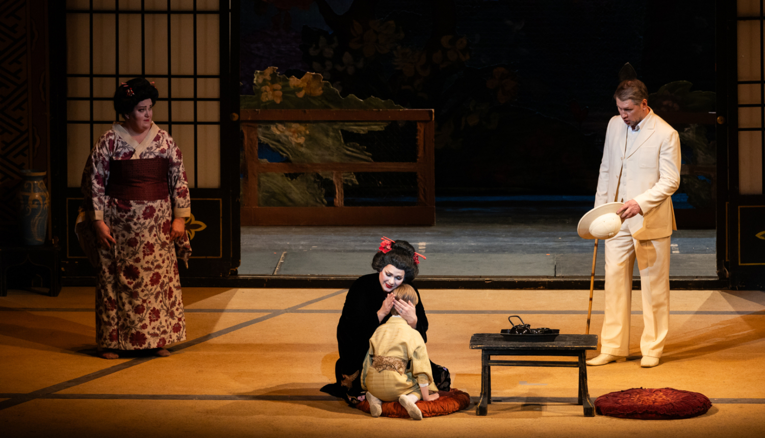Operas "Madama Butterfly" iestudējums Latvijas Nacionālajā operā, foto: Evelīna Vītola