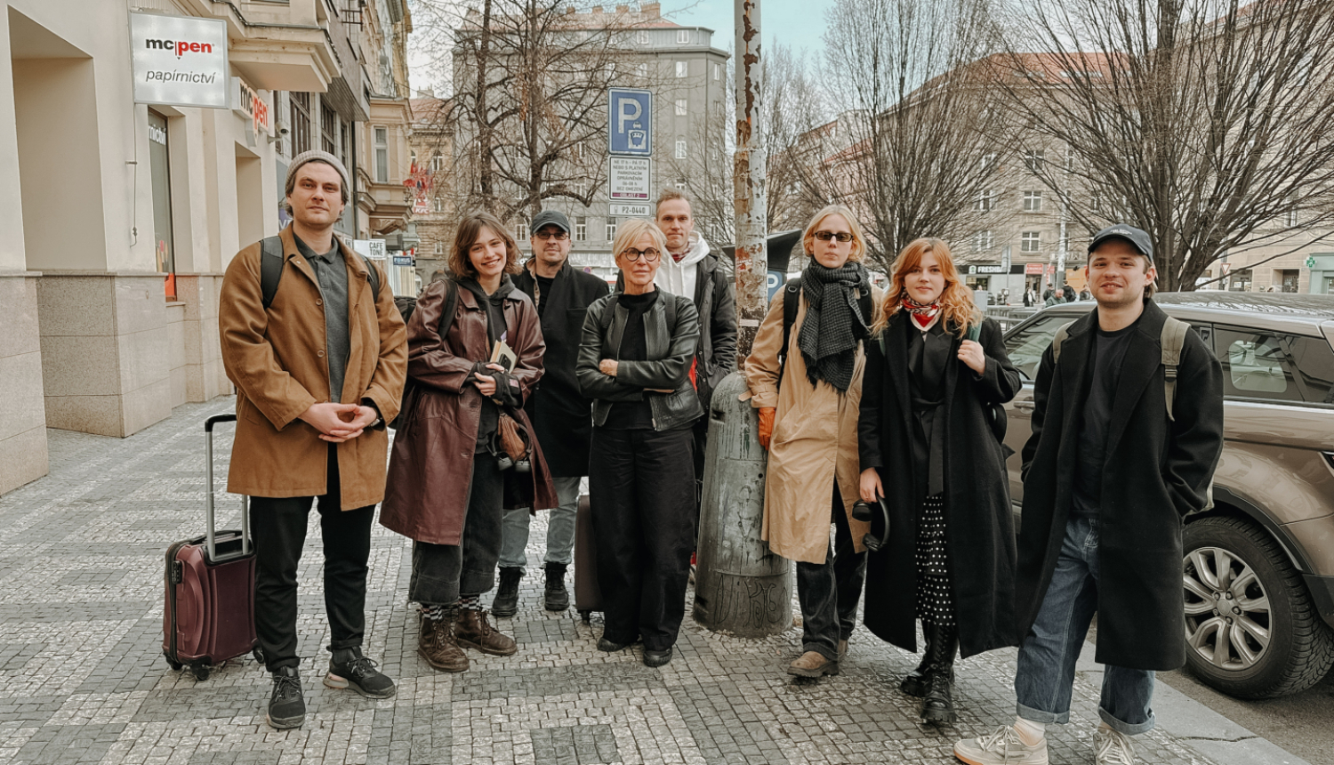 Nacionālā teātra delegācija Prāgā