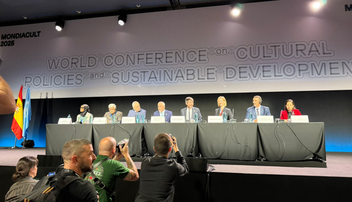 Kultūras ministre Agnese Lāce pārstāv Latviju UNESCO pasaules kultūrpolitikas konferencē MONDIACULT 2025