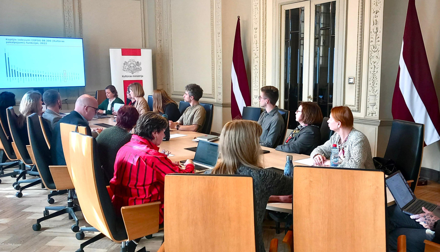 Nacionālās kultūras padomes sēde KM Lielajā zālē