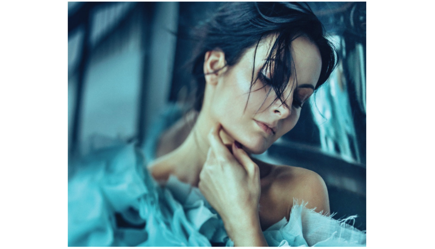 Rīgas festivāla publicitātes foto ar baleta mākslinieci Elzu Leimani