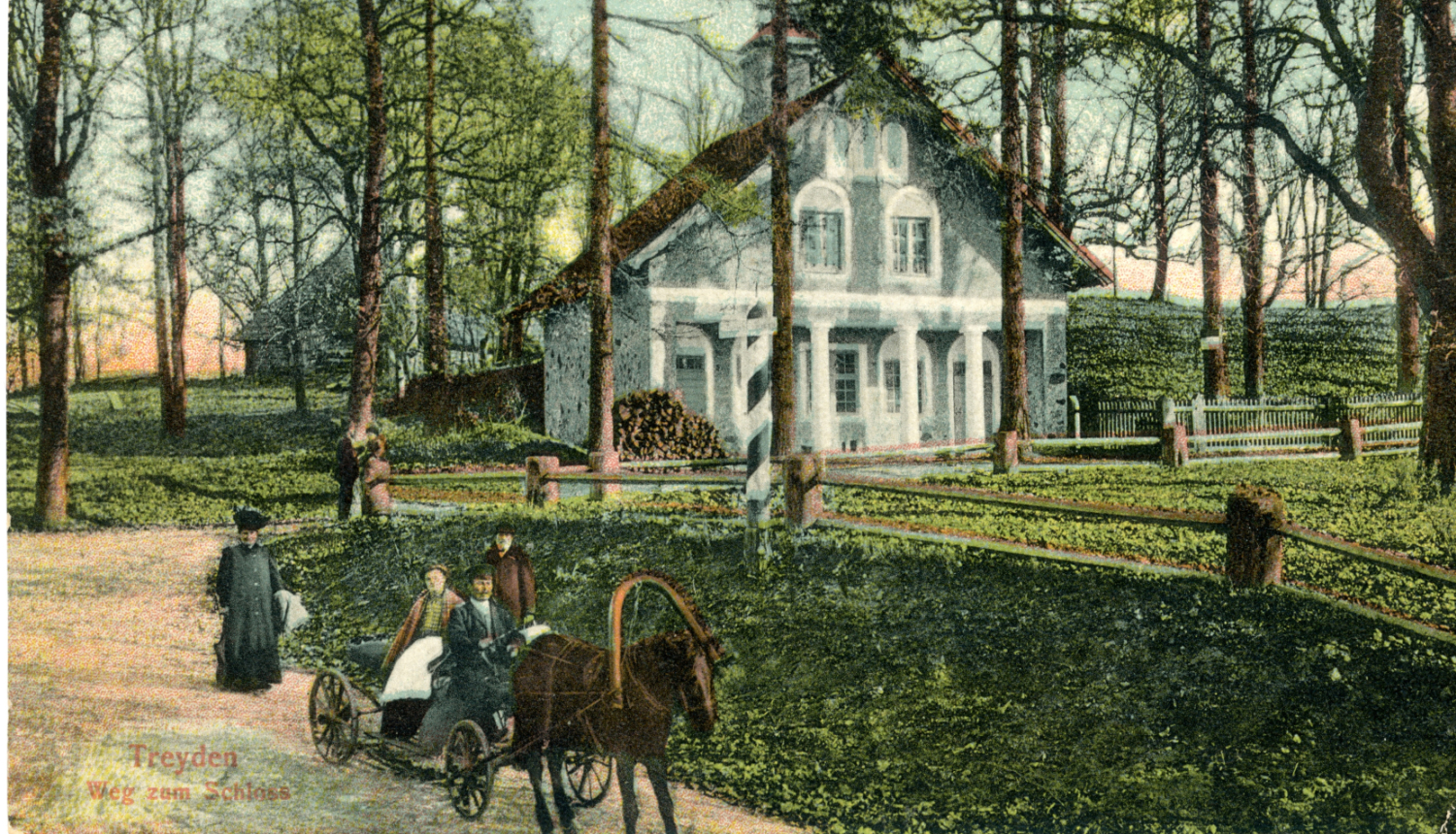 Pastkarte. Turaidas muižas kalte 20. gadsimta sākumā. SM 6012