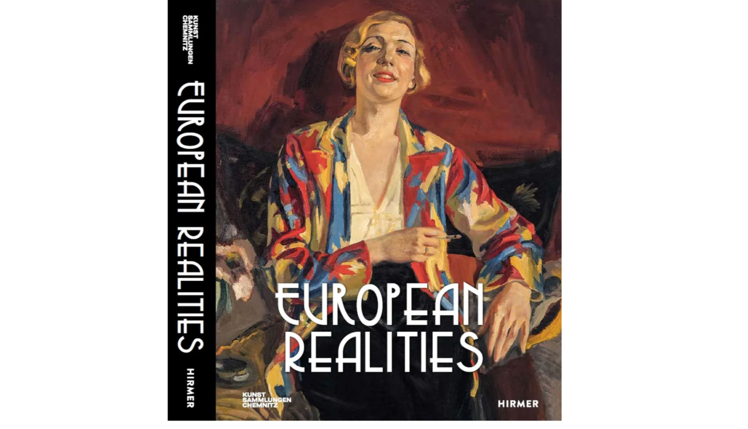 Vāks izstādes “Eiropas realitātes” katalogam vācu valodā. 2025. Publicitātes foto