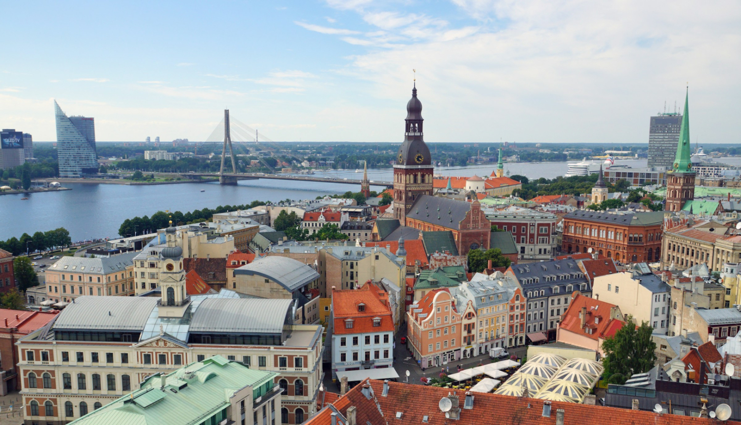 Rīgas foto no putna lidojuma