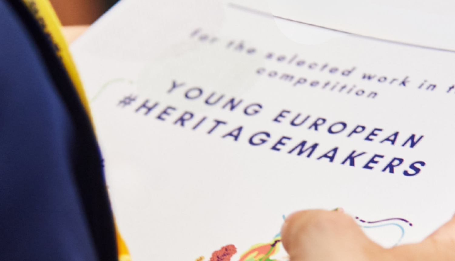 Attēls ar tekstu: Young European Heritage Makers
