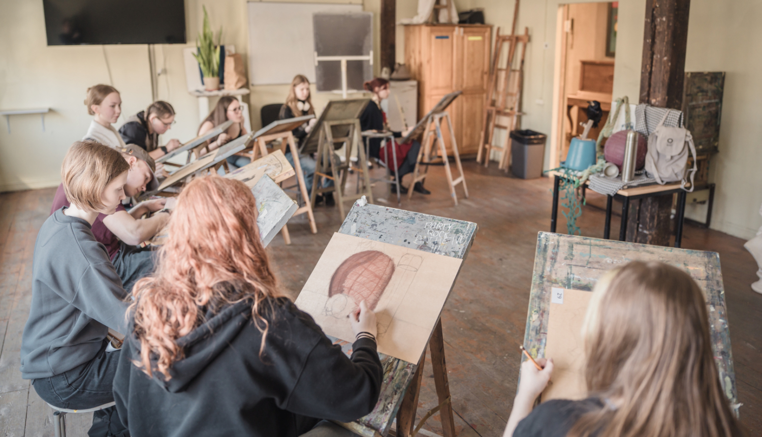 Zīmēšanas konkursa norise