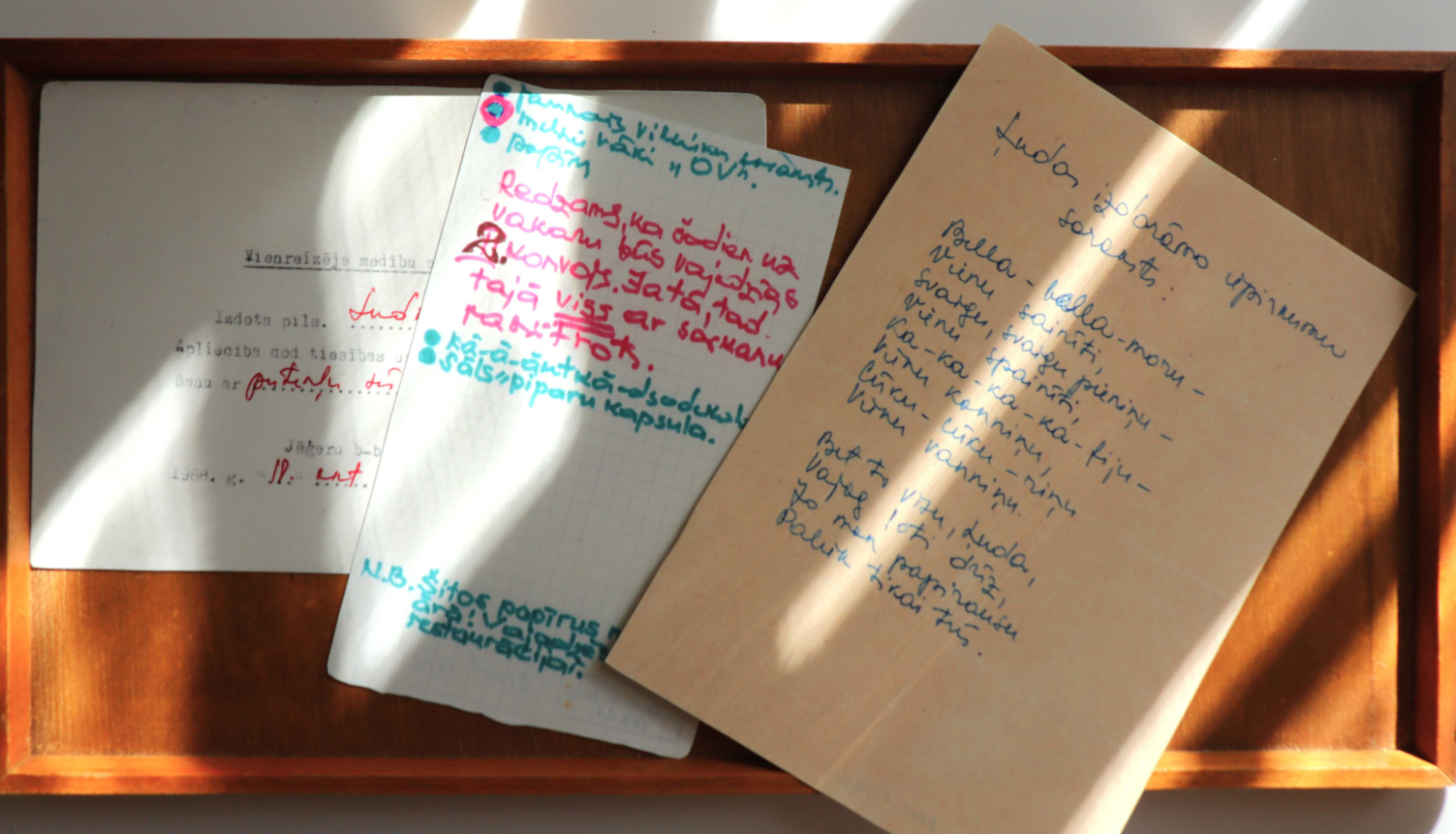 Ojāra Vācieša un Ludmilas Azarovas dzīvokļa virtuves vēsturiskās ekspozīcijas fragments