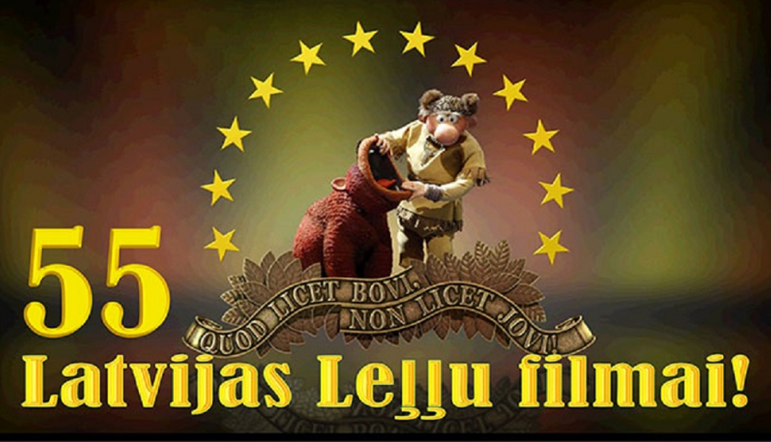 Latvijas leļļu animācijai 55. jubileja - vizuālais materiāls.