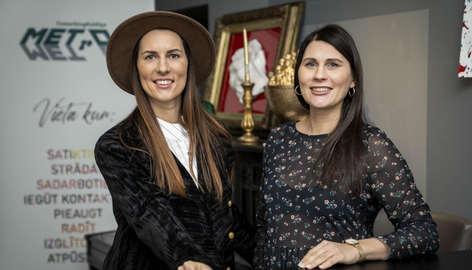 Aiga Vaitkus un Inga Ziņģe-Pupiņa 